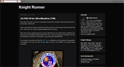 Desktop Screenshot of knightrunner.blogspot.com