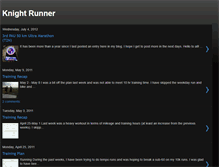 Tablet Screenshot of knightrunner.blogspot.com