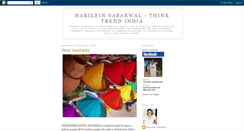 Desktop Screenshot of harileinsabarwal-thinktrendindia.blogspot.com