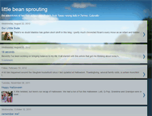 Tablet Screenshot of littlebeansprouting.blogspot.com