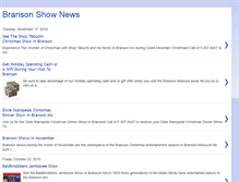 Tablet Screenshot of bransonshownews.blogspot.com