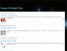 Tablet Screenshot of causeofdeathzine.blogspot.com
