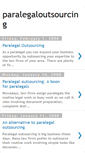 Mobile Screenshot of paralegal-outsourcing.blogspot.com