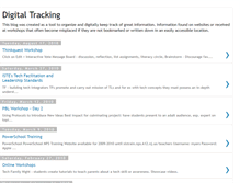 Tablet Screenshot of digitrack.blogspot.com