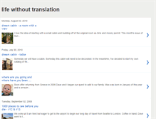 Tablet Screenshot of lifewithouttranslation.blogspot.com
