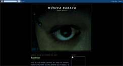 Desktop Screenshot of musicabarata.blogspot.com