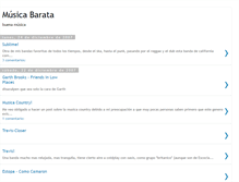 Tablet Screenshot of musicabarata.blogspot.com