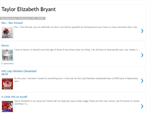 Tablet Screenshot of misstaylorelizabethbryant.blogspot.com