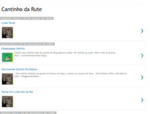 Tablet Screenshot of cantinhodarute.blogspot.com