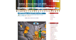 Desktop Screenshot of buenasnoticiaskids.blogspot.com