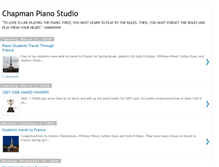 Tablet Screenshot of chapmanpianostudio.blogspot.com