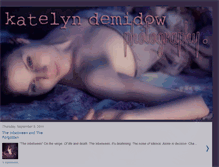 Tablet Screenshot of katelyndemidow.blogspot.com