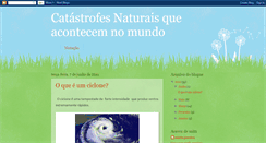 Desktop Screenshot of catstrofesnaturaisqueacontecemnomundo.blogspot.com