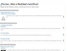 Tablet Screenshot of mito-ficcion-o-realidad.blogspot.com