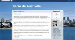 Desktop Screenshot of diariodaaustralia.blogspot.com