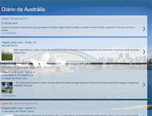 Tablet Screenshot of diariodaaustralia.blogspot.com