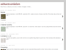 Tablet Screenshot of oslikarstvuinsecem.blogspot.com