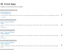 Tablet Screenshot of dccrimemaps.blogspot.com