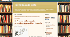 Desktop Screenshot of economiaalacarte.blogspot.com