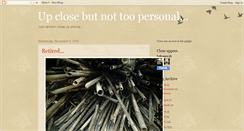 Desktop Screenshot of closenotpersonal.blogspot.com