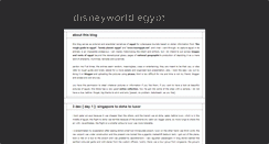 Desktop Screenshot of disneyworldegypt.blogspot.com