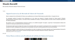 Desktop Screenshot of mundobursatil.blogspot.com