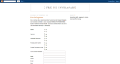 Desktop Screenshot of cure-de-ingrasare.blogspot.com