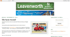 Desktop Screenshot of leavenworthstreet.blogspot.com