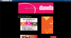 Desktop Screenshot of dianelladesign.blogspot.com