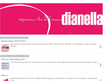 Tablet Screenshot of dianelladesign.blogspot.com