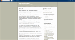 Desktop Screenshot of carnetdetravail.blogspot.com