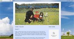 Desktop Screenshot of honeysucklearoundtheworld.blogspot.com