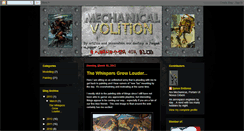 Desktop Screenshot of mechanicalvolition.blogspot.com