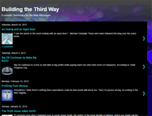 Tablet Screenshot of buildingthirdway.blogspot.com