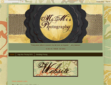 Tablet Screenshot of mi-miphotography.blogspot.com