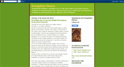 Desktop Screenshot of evangelizarmexico.blogspot.com