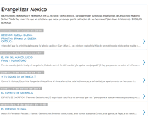 Tablet Screenshot of evangelizarmexico.blogspot.com