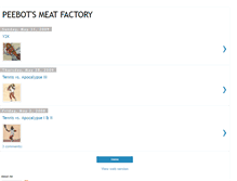 Tablet Screenshot of peebot.blogspot.com