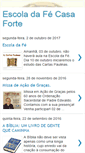 Mobile Screenshot of escoladafecasaforte.blogspot.com
