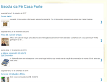 Tablet Screenshot of escoladafecasaforte.blogspot.com