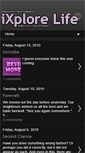 Mobile Screenshot of ixplorelife.blogspot.com