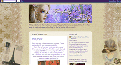 Desktop Screenshot of fairyality-creations.blogspot.com