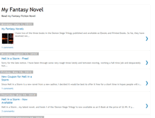 Tablet Screenshot of my-fantasy-novel.blogspot.com