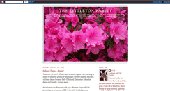 Desktop Screenshot of littletonfamilyupdate.blogspot.com