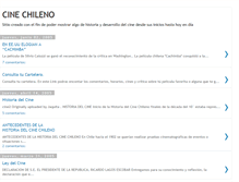 Tablet Screenshot of cinechileno.blogspot.com