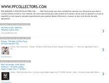 Tablet Screenshot of coleccionpinkfloyd.blogspot.com