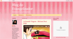 Desktop Screenshot of blogdoevangelizador.blogspot.com