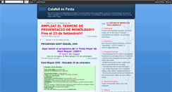 Desktop Screenshot of calafellesfesta.blogspot.com