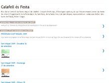 Tablet Screenshot of calafellesfesta.blogspot.com