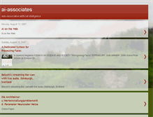 Tablet Screenshot of ai-associates-01.blogspot.com